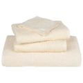 vidaXL Uteráky pre hostí FROGN 2 ks krémové 30x50 cm 360 g/m²