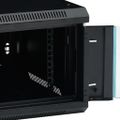 vidaXL 4U Nástenná serverová skriňa 19" 600x450x285 mm IP20