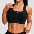Dámska bežecká športová podprsenka Pulse X Black - GymBeam, veľkosť XL