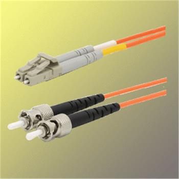 Optický patchkabel duplex LC-ST, 50/125 μm MM, 2 m, OM2