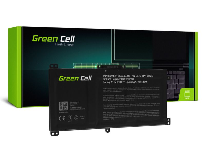 Green Cell HP167 batéria pre  HP Pavilion x360 14-BA 14-BA015NW 14-BA022NW 14-BA024NW 14-BA102NW