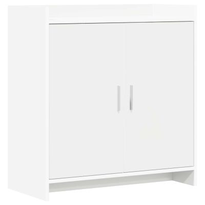 vidaXL Servírovacia skriňa Biela 72 x 36 x 80 cm Kompozitné drevo
