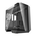 Počítačová skriňa Darkflash DY470 bez ventilátorov (čierna)