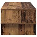 vidaXL Konferenčný stolík Staré drevo 100 x 46 x 35 cm