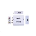 Prepočítavač MASCOM AHC 01 LT video/audio 3x CINCH IN | 1x HDMI OUT 720P/1080P