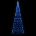 vidaXL Vianočný stromček s hrotom 3000 modrých LED 800 cm