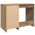 vidaXL Stôl dub artisan 100x50x76 cm kompozitné drevo