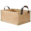 vidaXL Kožený remienok 1 Tmavohnedá 200 x 2,5 cm Koža
