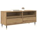 vidaXL TV skrinka 100 x 34,5 x 44,5 cm Remeselný dub
