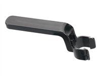 Cable Retainer Clip pre vertikálne káblové manažéry, čierna, balenie po 10