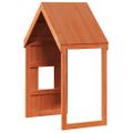 vidaXL Strecha na detskú posteľ voskovohnedá 60x89x134,5 cm borovica
