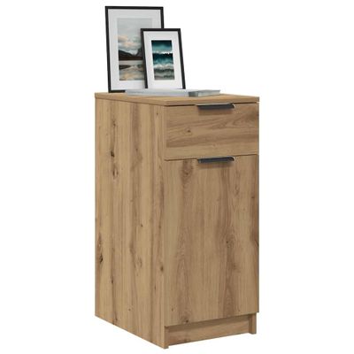 vidaXL Skrinka k stolu dub artisan 33x50x75 cm kompozitné drevo
