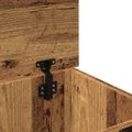 vidaXL Úložné boxy staré drevo 70x40x38 cm kompozitné drevo