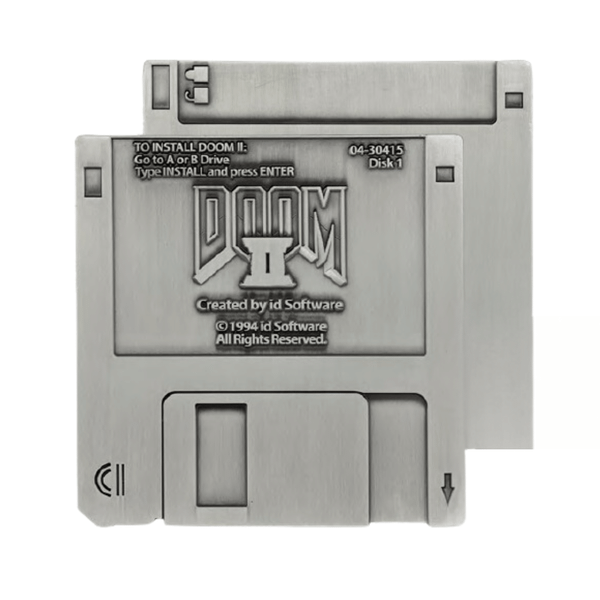 Zberateľský ingot DOOM II - Pamätná disketa
