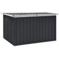 vidaXL Záhradný úložný box antracitový 149x99x93 cm