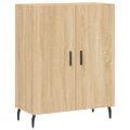 vidaXL Vysoká skrinka dub sonoma 69,5x34x180 cm spracované drevo