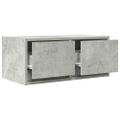vidaXL TV skrinky 2 ks betónovo sivé 60x31x25,5 cm kompoz.drevo