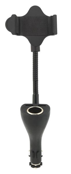 Držák telefónu do zásuvky SPRING 20cm 2xUSB