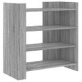 vidaXL Komoda sivá sonoma 73,5x35x75 cm kompozitné drevo