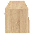 vidaXL TV nástenné skrinky 2 ks dub sonoma 60x30x30cm kompozitné drevo