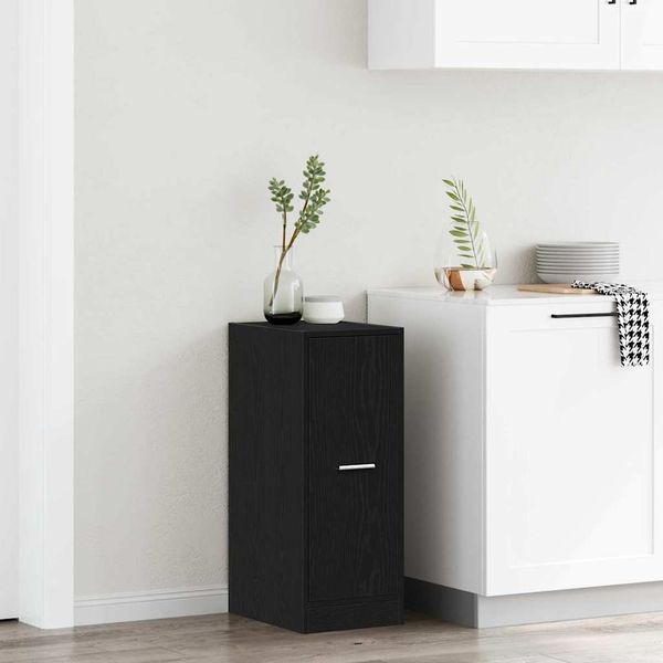 vidaXL Lekárenský kabinet Čierny dub 40 x 41 x 77.5 cm