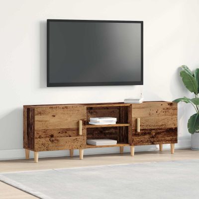 vidaXL TV skrinka Staré drevo 150 x 30 x50 cm Kompozitné drevo