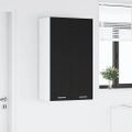 vidaXL Závesná skrinka Čierny dub 60 x 31 x 100 cm Kompozitné drevo