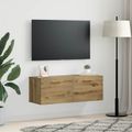 vidaXL Nástenná skrinka 100 x 36.5 x 35 cm Kompozitné drevo