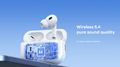 Remax bluetooth slúchadlá tws W30N biele bt 5.4