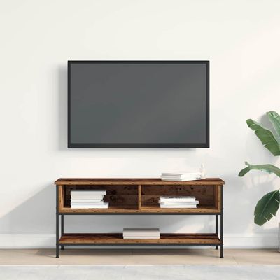 vidaXL Zostava TV skriniek Nástenný Staré drevo 100 x 35 x 45 cm