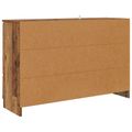 vidaXL Servírovacia skriňa Staré drevo 100 x 30 x 65,6
