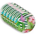vidaXL Poťah na podložku 6 pcs HEERLEN Čierna Ø 60 cm Polyester
