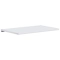 vidaXL Parapetné dosky Biela 80 x 50 x 4,5 cm PVC