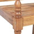 vidaXL Lavička Batavia s podložkami 150 cm, tíkové drevo