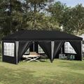 vidaXL Prístrešok na párty 575 x 288 x 245 cm Antracit