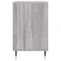vidaXL Botník sivý dub sonoma 102x36x60 cm spracované drevo