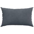vidaXL Vankúše na pohovku 2 pcs Tmavo šedá 50 x 30 cm