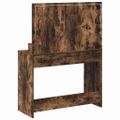 vidaXL Toaletný stolík Dymová dub 100 x 41 x 135 cm Kompozitné drevo
