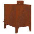 VidaXL kempingový varič 35x50x60 cm Corten Steel