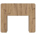 vidaXL Čelo postele skrinka Dub artisan 100 cm Kompozitné drevo