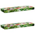 vidaXL 2-dielne podušky na lavicu VUGHT 2 pcs 100% polyester