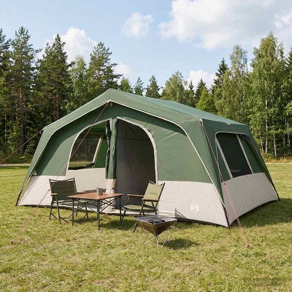 vidaXL Rodinný stan Zelená 533 x 312 x 230 cm