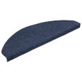 vidaXL Nášľapy na schody samolepiace 30 ks modré 65x22,5x3,5 cm