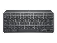 Klávesnica - podsvietená - bezdrôtová - Bluetooth LE - QWERTY - španielčina - Európa - grafit