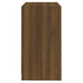 vidaXL Komoda hnedý dub 70x41x75 cm spracované drevo