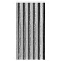 vidaXL Záves proti hmyzu z chenille Šedá a čierna 100 x 200 cm 100% PP