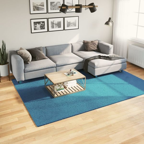 vidaXL Koberec OVIEDO krátky vlas tyrkysový 200x280 cm
