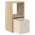 vidaXL Nočný stolík Sonoma dub 25,5 x 22 x 49,5 cm Kompozitné drevo