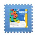 Ochranná puzzle podložka MP10 zelená-modrá-červená