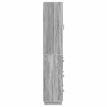 vidaXL Sada skríň 2 ks 66 x 34,5 x 87 cm Kompozitné drevo Sivý Sonoma